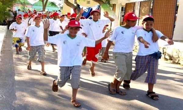 Ouargla: 1.100 enfants prennent le départ vers les camps de vacances sur le littoral