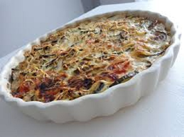Recette: Gratin de courgettes aux 2 fromages