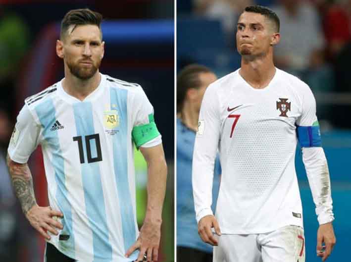Mondial-2018 : Ronaldo repart avec Messi et l’Uruguay rejoint les Bleus en quart