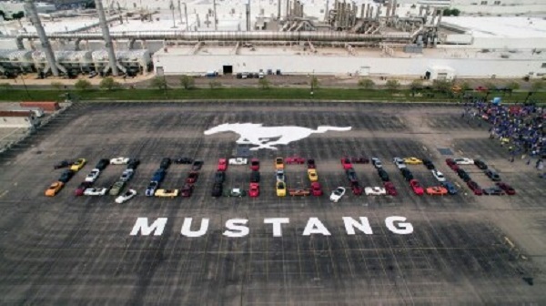 Ford : Le cap de 10 millions de Ford Mustang atteint