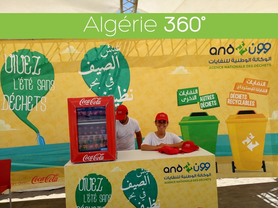 L’Agence Nationale des Déchets et Coca Cola Algérie collaborent pour la sensibilisation au tri sélectif au niveau des plages