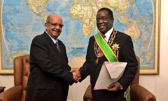 Messahel prend part à Harare à la cérémonie d’investiture du Président élu du Zimbabwe