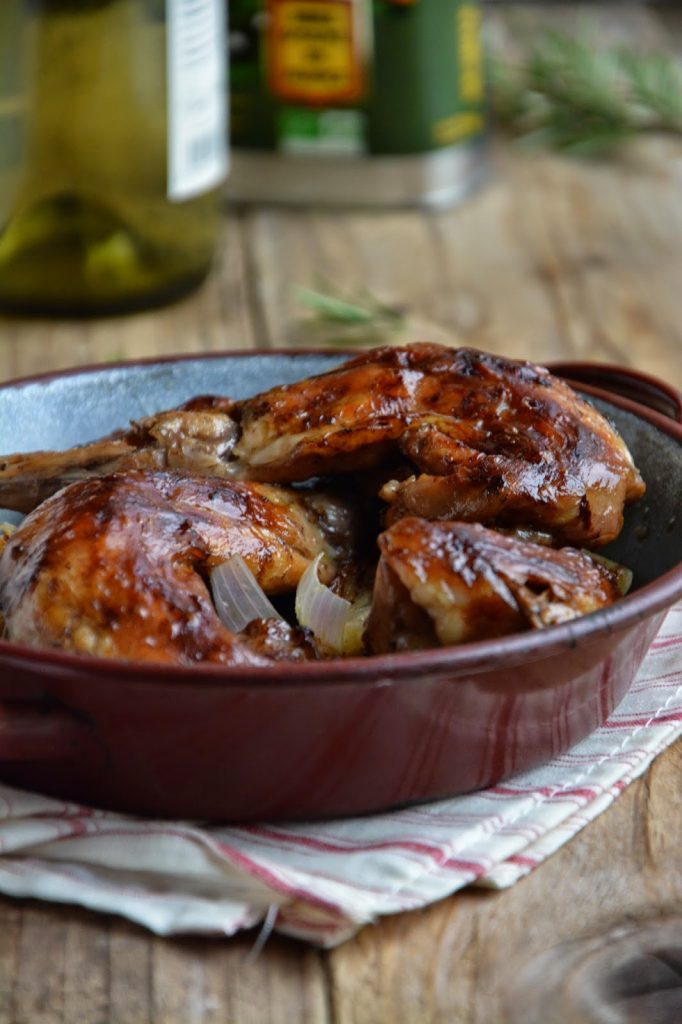 Recette: Lapin confit au romarin