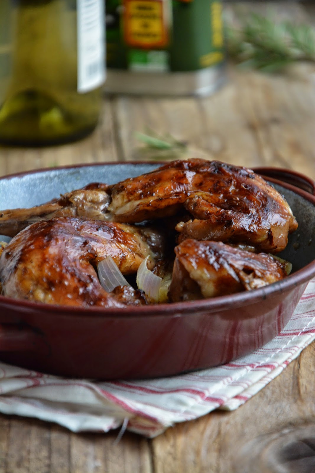 Recette: Lapin confit au romarin