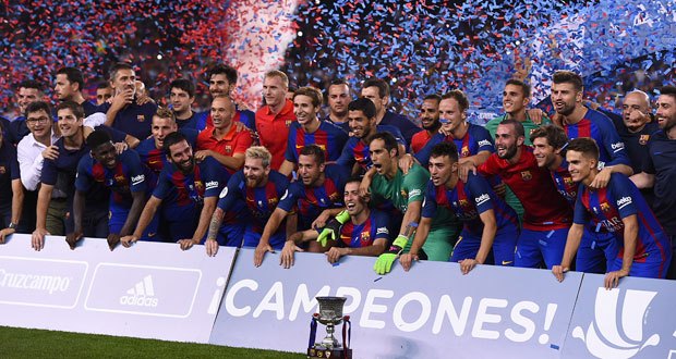 Le FC Barcelone remporte la Super Coupe d’Espagne