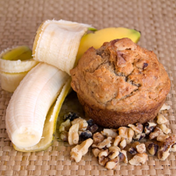 Recette: Muffins aux bananes