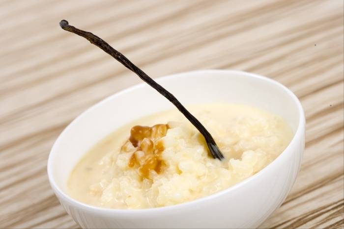 Recette: Riz au lait à la vanille