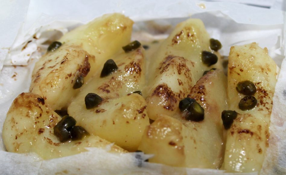 Recette : Papillotes poire/chocolat