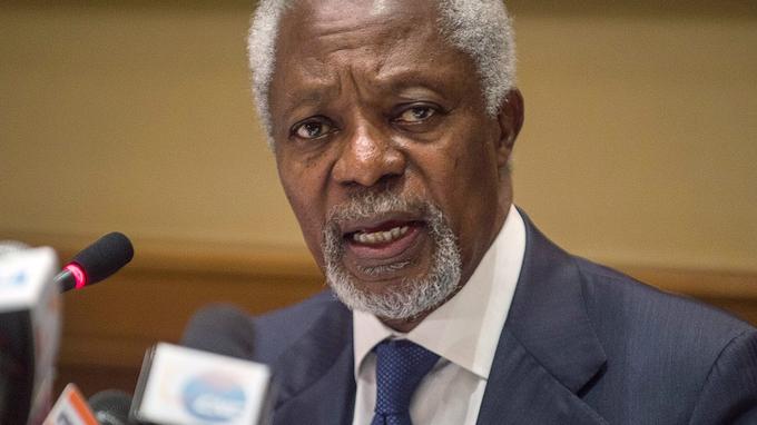 Kofi Annan, ancien secrétaire général des Nations unies, est mort