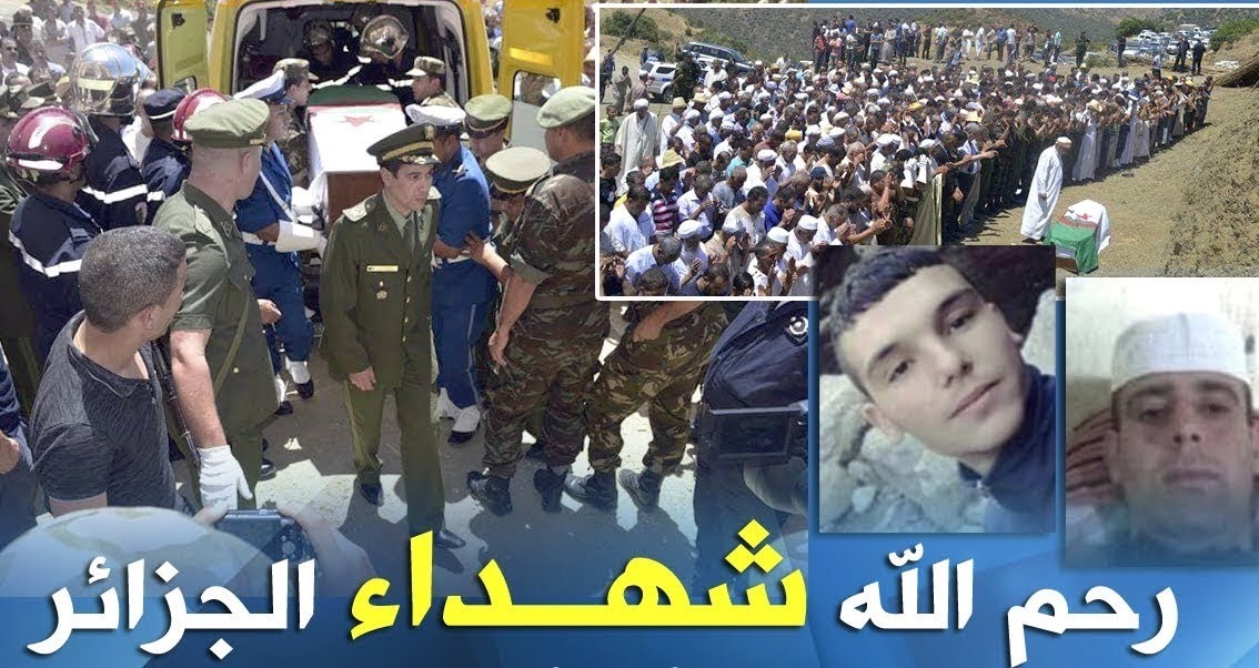 Vidéo : Funérailles militaires pour les soldats tués à Azzaba, Skikda