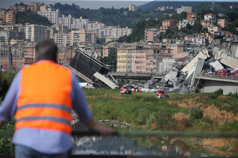Pont effondré à Gênes : le bilan monte à 43 morts