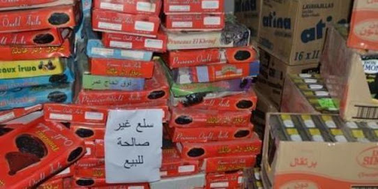 Oran: 10 tonnes de produits alimentaires saisis