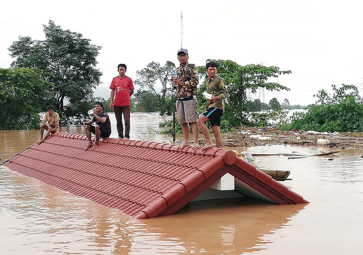 31 morts et 130 disparus dans l’effondrement d’un barrage à Laos