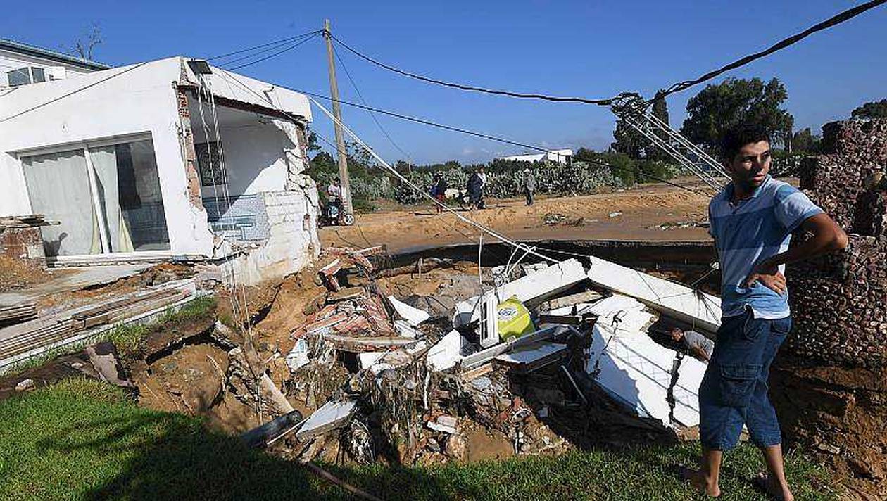 En Images : Des pluies meurtrières frappent le nord de la Tunisie
