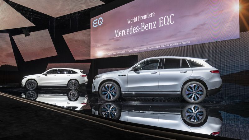 Daimler : EQC, le premier SUV électrique de Mercedes-Benz dévoilé