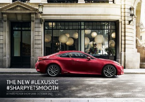 Mondial de Paris 2018 : RC 300h en star du stand Lexus