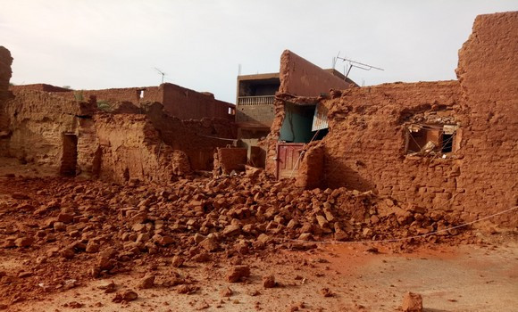 Adrar-intempéries: effondrement d’une vingtaine de bâtisses et 85 familles sinistrées à Tamentit