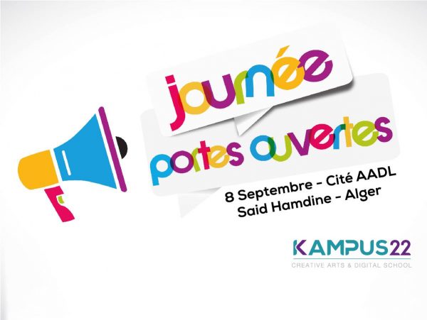 Journées portes ouvertes sur les formations en design graphique et le digital le 8 Septembre.