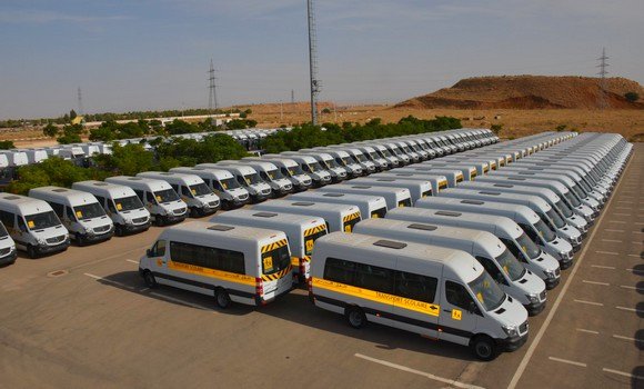 La SAFAV-MB livre 150 bus de transport scolaire au profit du ministère de l&rsquo;Intérieur