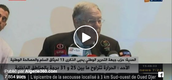 Ould abbes : « Bajolet n’est qu’un petit barbouze » (vidéo)