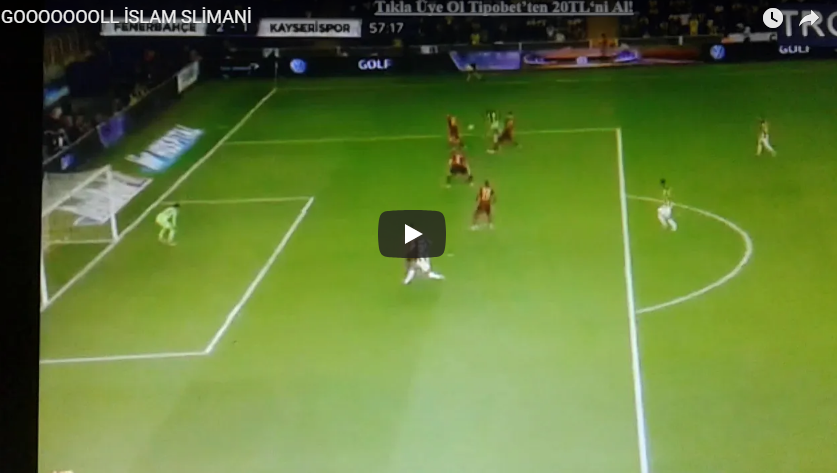Fenerbahçe: Slimani buteur face à Kayserispor (Vidéo)
