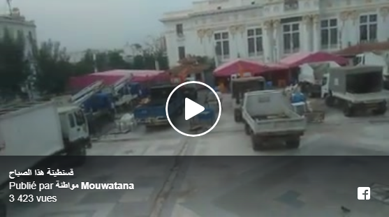 Vidéo: Une sortie de proximité du mouvement Mouwatana empêchée à Constantine