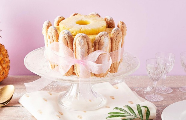 Charlotte à l&rsquo;ananas