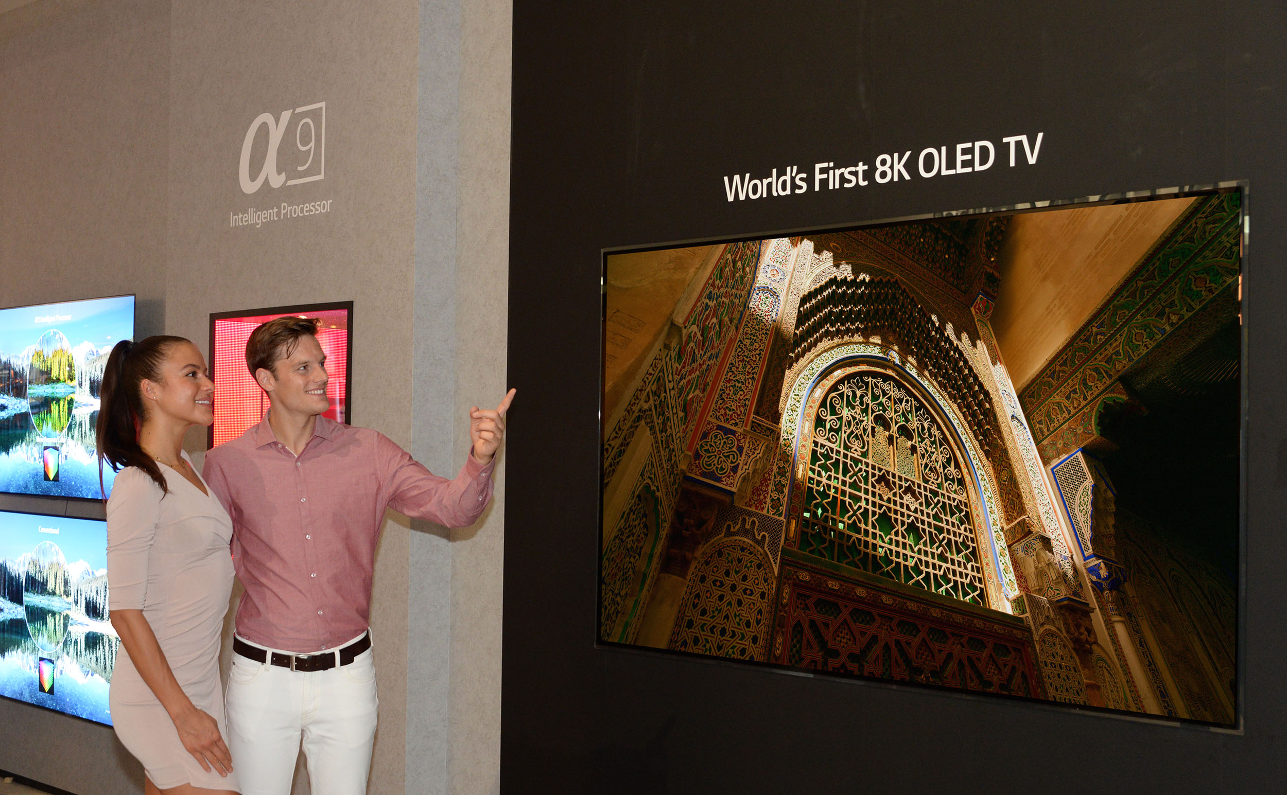 LG présente le premier téléviseur Oled 8k à l’occasion du salon IFA