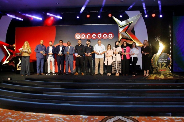 Cérémonie de remise des prix de la 12ème édition de Media Star: Ooredoo récompense les talents journalistiques algériens