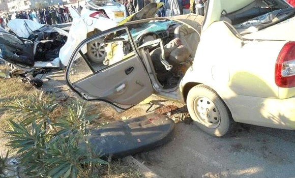 Accidents de route: 20 morts et 345 blessés en une semaine
