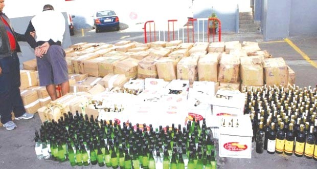 Tiaret: Saisie de boisons alcoolisées et de psychotropes