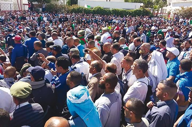 Bouira: Rassemblement de retraités de l&rsquo;ANP