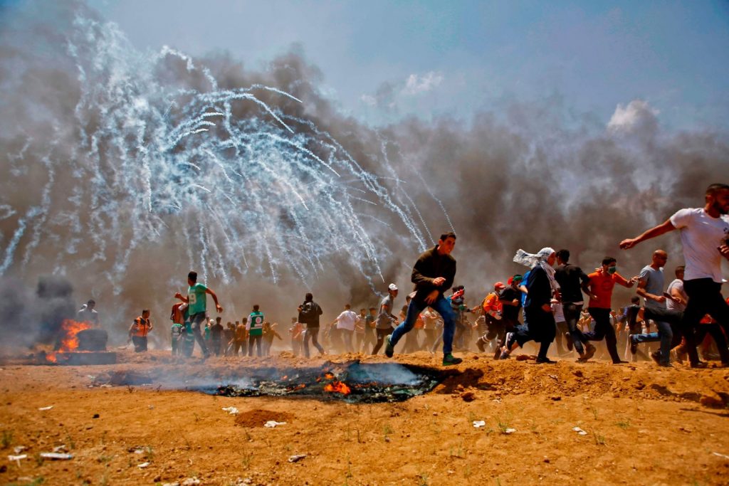 Gaza : au moins 95 Palestiniens blessés lors des heurts avec l’armée d’occupation Israélienne