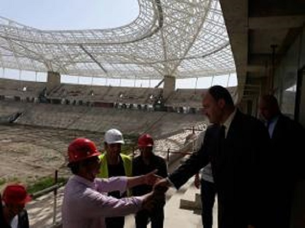 Hattab : Livraison en décembre 2018 des stades de Tizi Ouzou, d&rsquo;Oran et de Barraki (Alger)