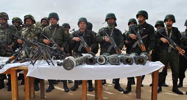 Adrar : Découverte d’un arsenal de guerre à Tanezrouft