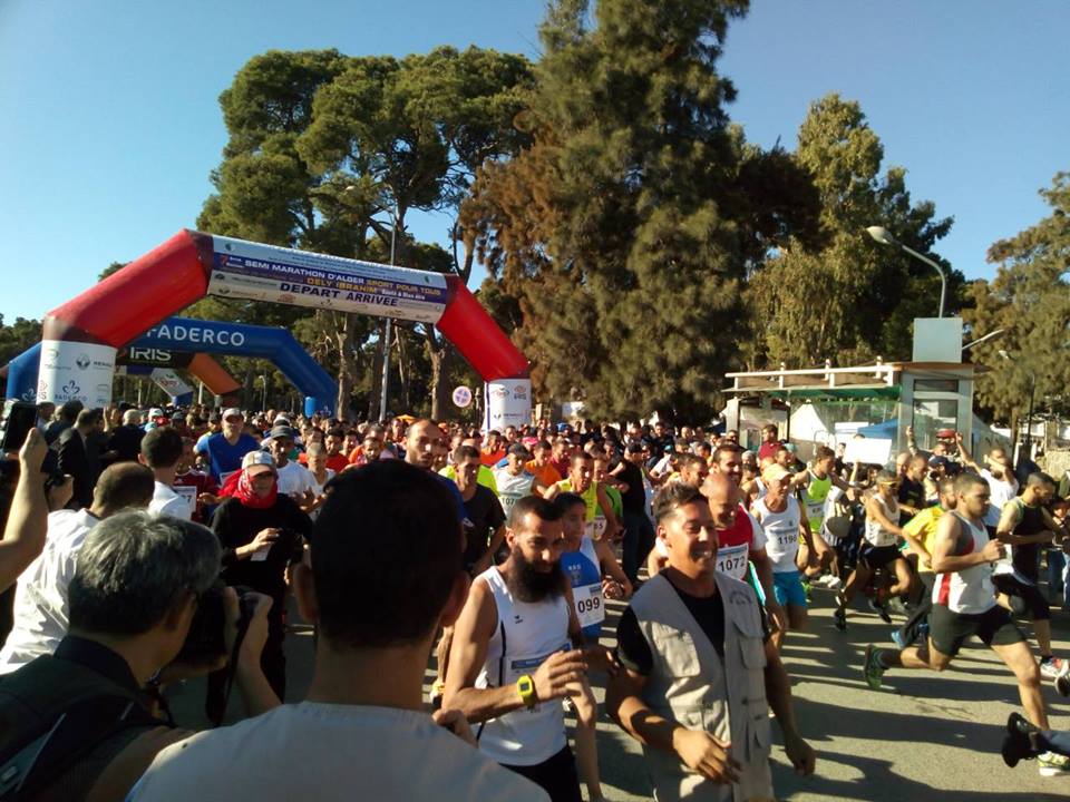 Semi-marathon d`Alger : 850 coureurs présents à la 7e édition