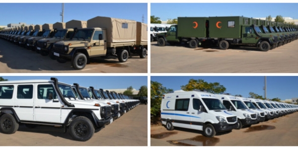 Tiaret : Plus de 850 véhicules Mercedes Benz livrés à des instances militaires et civiles