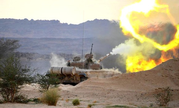 Frontière algéro-libyenne : Gaid Salah supervise l’exécution de l’exercice tactique combiné avec munitions réelles « Assifa 2018 »