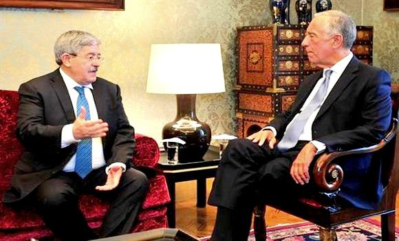 Ouyahia reçu par le président portugais