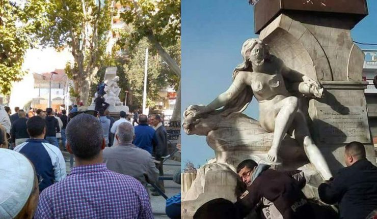 Le ‘’djihad’’ contre les statues continue … !