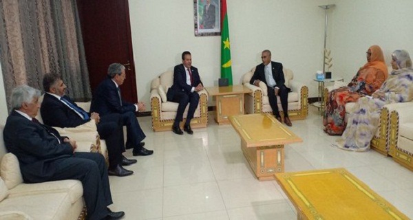 Le ministre du Commerce reçu à Nouakchott par le Premier ministre mauritanien