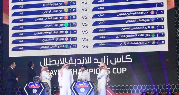 Coupe arabe des clubs: Le MCA et l’ESS face à des clubs saoudiens, l’USMA hérite d’Al-Merrikh