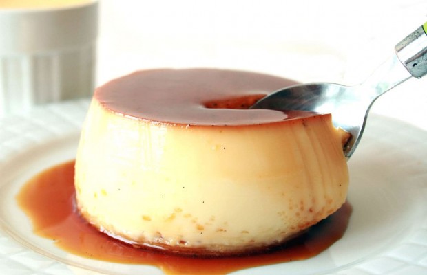 Crème renversée au four