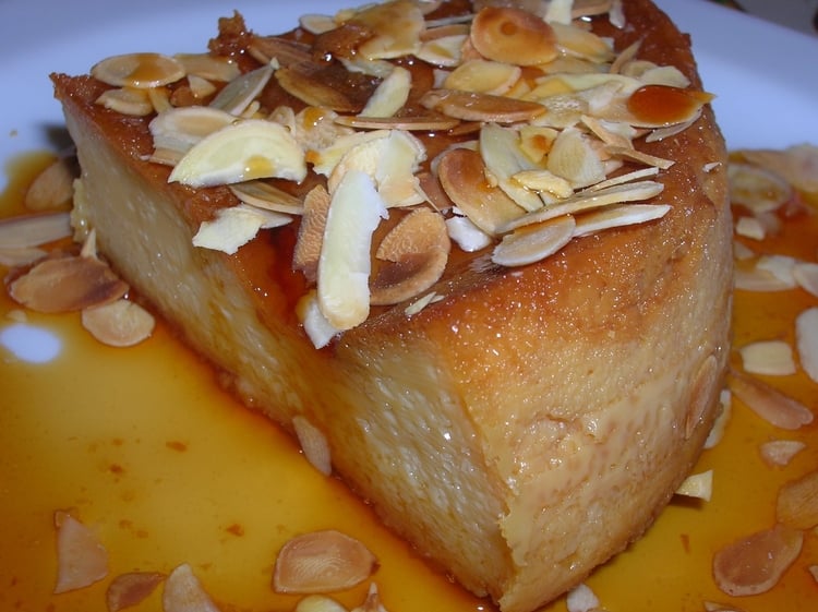 Recette: Flan aux amandes
