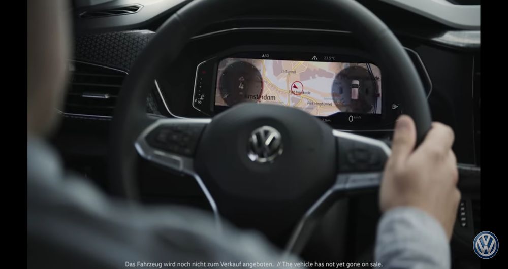 Volkswagen Group : Le Volkswagen T-Cross dévoile en vidéo son habitacle