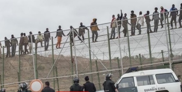 Maroc : Un migrant tué et douze militaires blessés à la frontière entre le Maroc et Melilla