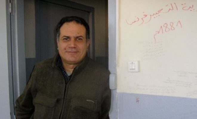 Rassemblement de journalistes pour la libération de Said Chitour