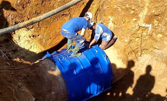 Necib exige plus d&rsquo;efforts contre les fuites d&rsquo;eau et le branchement illicite