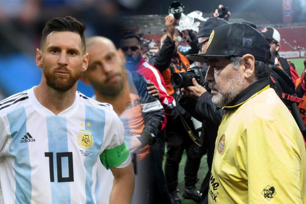 Argentine : Maradona critique Messi : « Il va aux toilettes 20 fois avant le début d&rsquo;un match »
