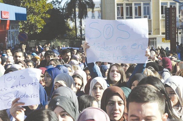 Ils demandent une session de rattrapage de l’examen du DEMS: Le rassemblement des médecins résidents recalés empêché